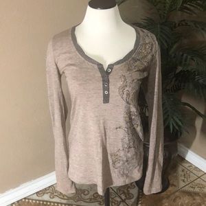 Miss Me long sleeve top